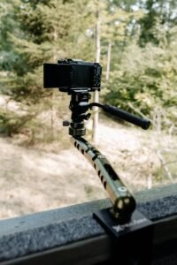quick clamp camera arm