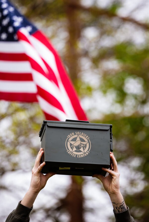 coffee and flag